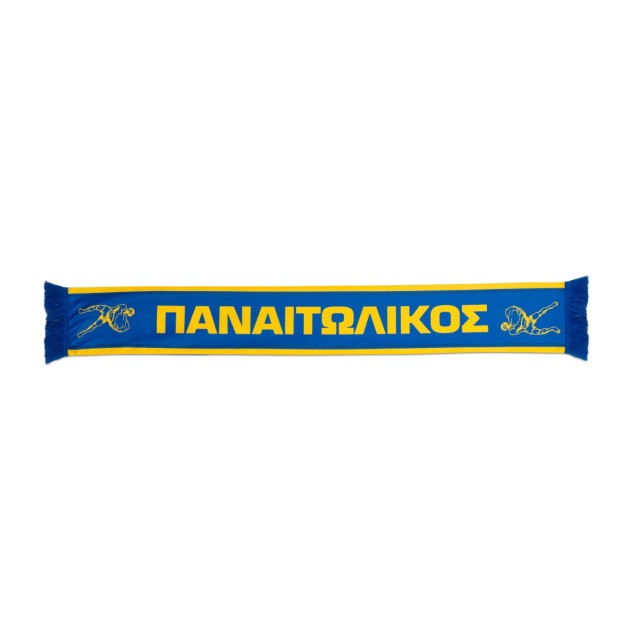 PANETOLIKOS FC ΠΟΛΥΕΣΤΕΡΙΚΟ ΚΑΣΚΟΛ ΜΕ ΚΡΟΣΙΑ ΚΙΤΡΙΝΟ-ΜΠΛΕ ΡΟΥΑ